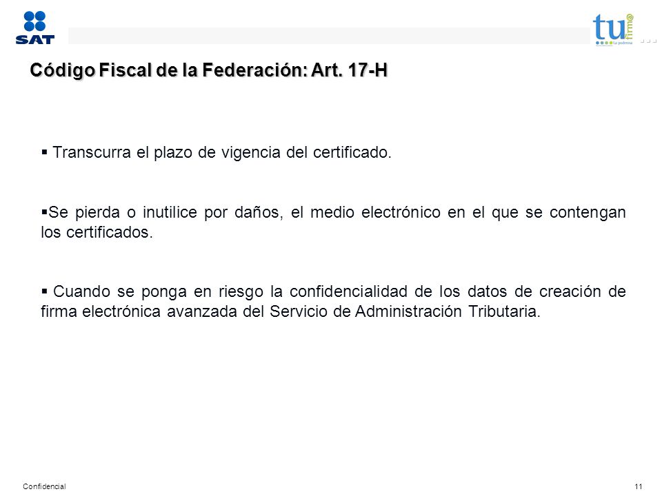 Articulo 17 k del codigo fiscal de la federacion sale